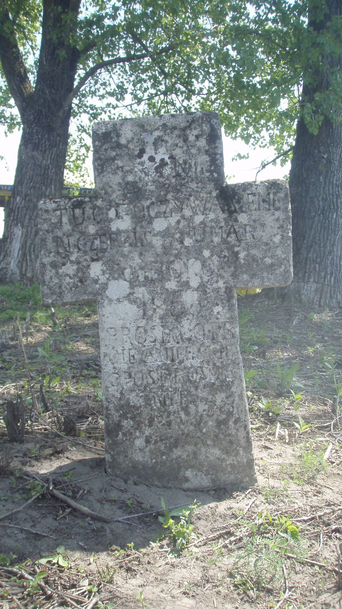 Tombstone of Semen Cherkis , cemetery in Czernielow Mazowiecki, cemetery 1