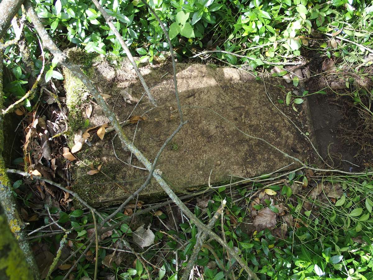 Fragment of Maria Niebiesczańska's tombstone, Czernielow Mazowiecki cemetery, cemetery 1