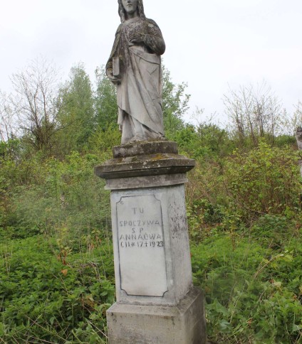 Nagrobek Anny N.N., cmentarz w Opryłowcach