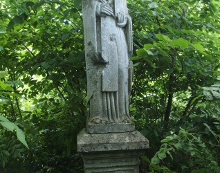 Nagrobek Franciszki Lewickiej, cmentarz w Petrykowie