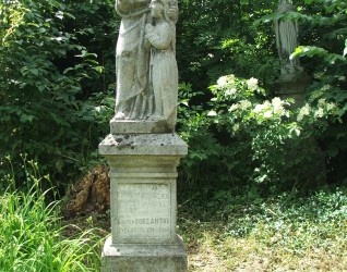 Nagrobek Anny i Kacpra Dobzanskich, cmentarz w Petrykowie