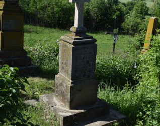 Nagrobek Józefy i Józefa Bodnarów, cmentarz w Zaściance