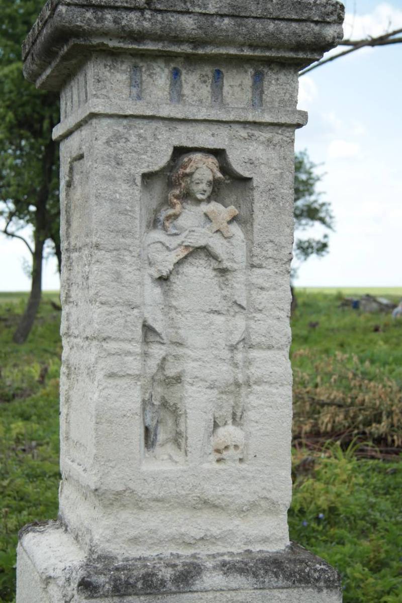 Detail of a tombstone of Catherine N.N., Czernielow Mazowiecki cemetery, cemetery 1