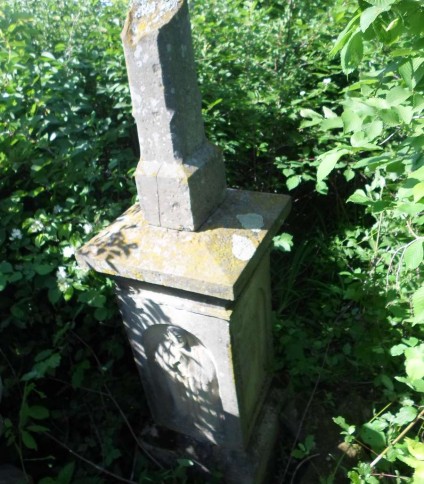 Nagrobek Anny Bednasz, cmentarz w Zaściance