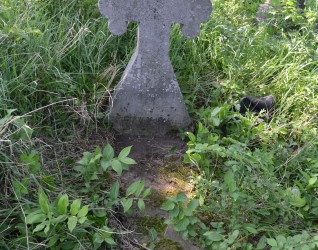 Nagrobek Anny Szyporty, cmentarz w Zaściance