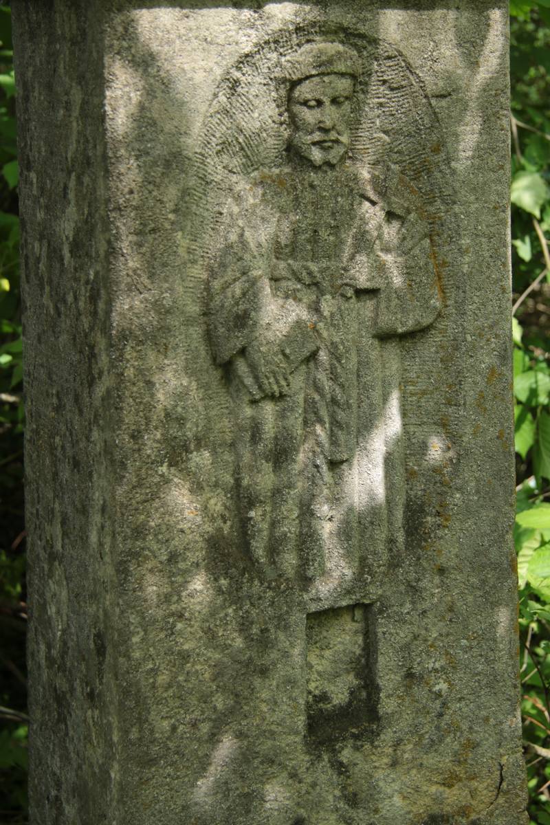 Detail of N.N. Jasinska's gravestone, Czernielow Mazowiecki cemetery, cemetery 1