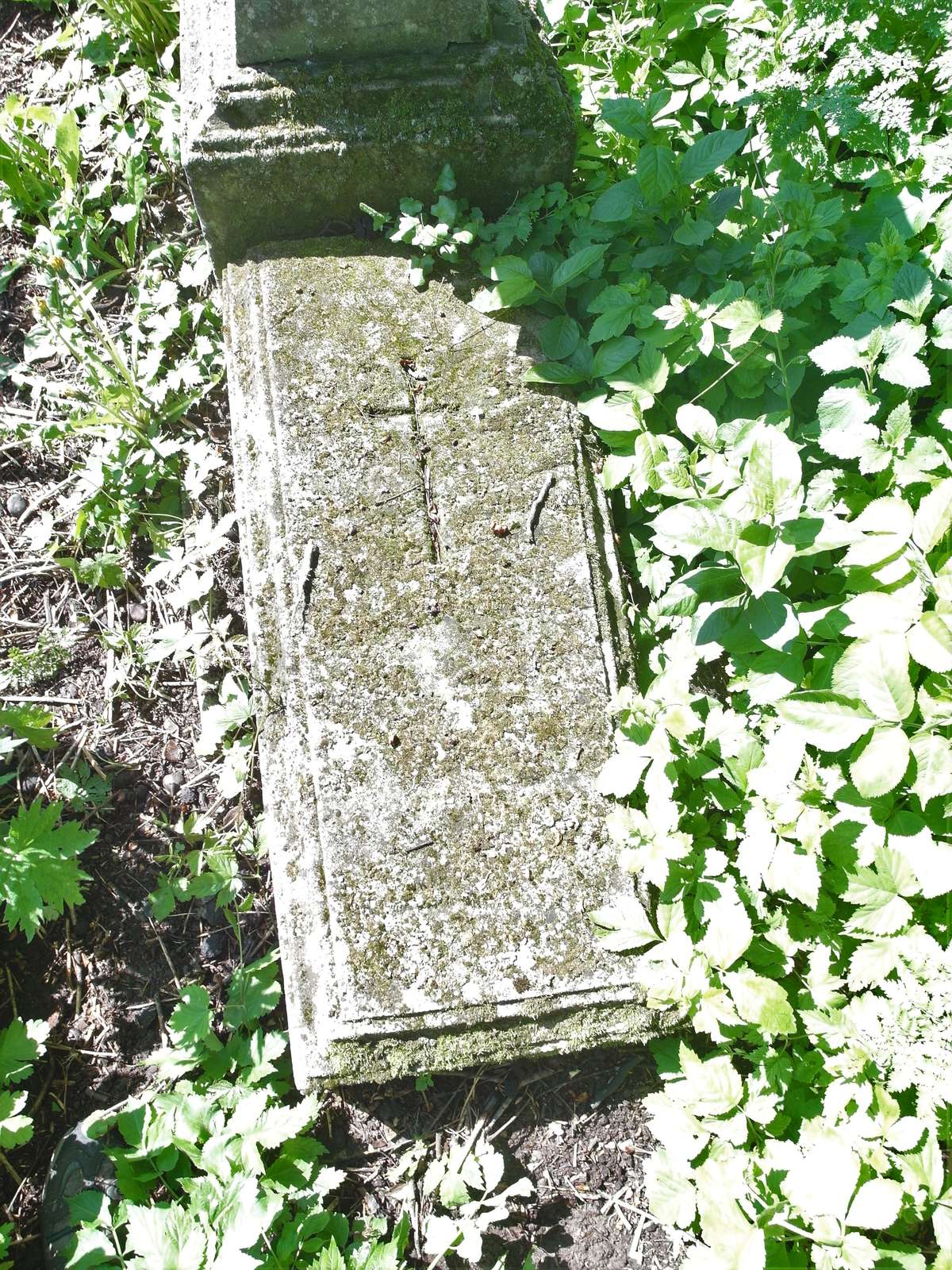 Gravestone of Franciszek Wierzegi, cemetery in Oprylovce