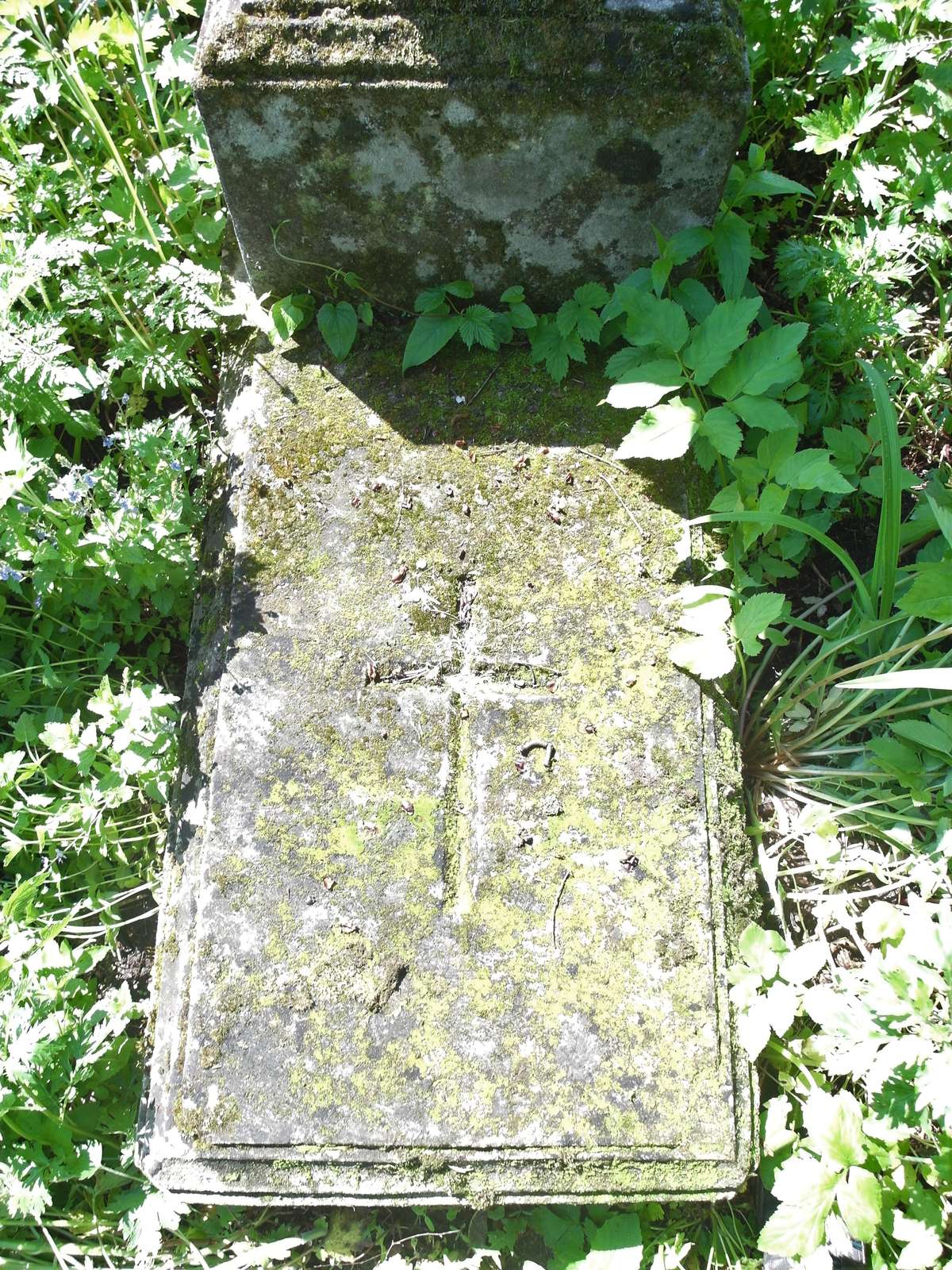 Gravestone of Anna Petuk, cemetery in Oprylovce