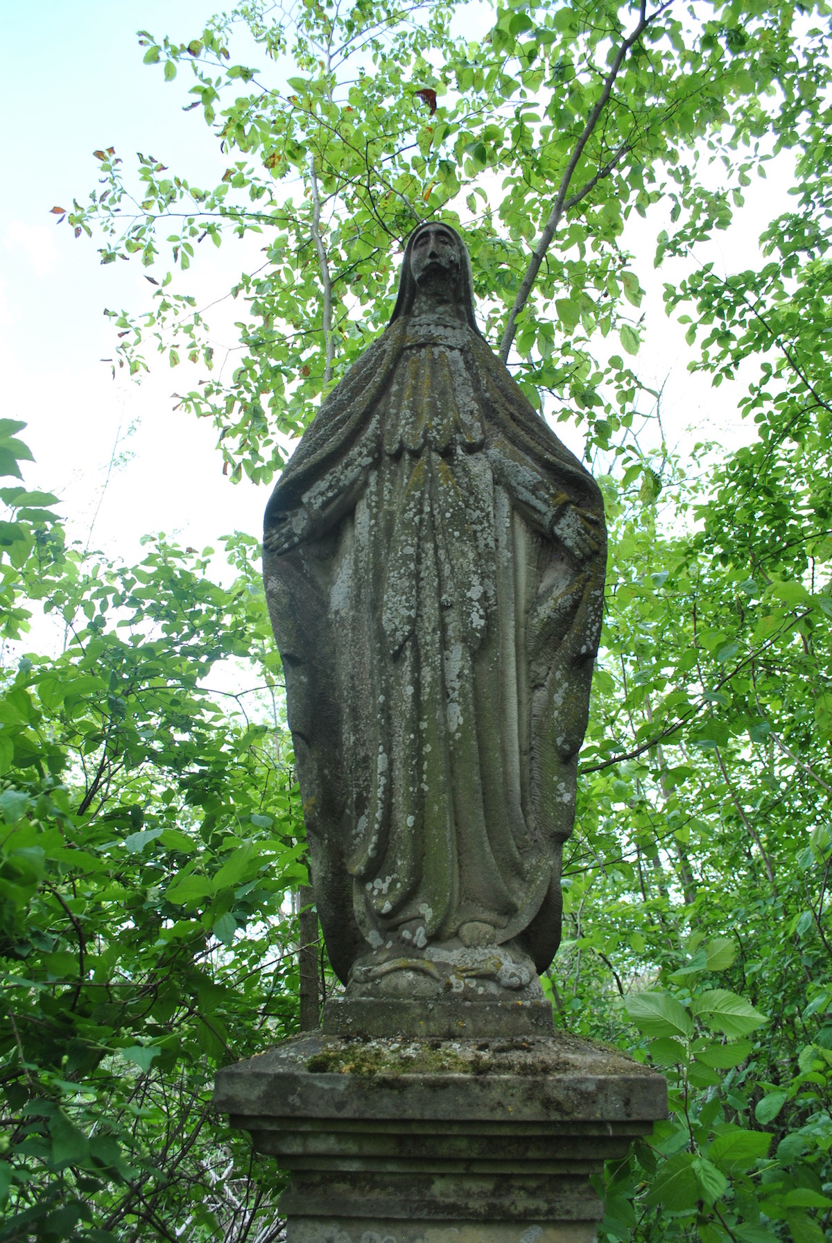 Fragment of Maria Lak's gravestone, Czernielow Mazowiecki cemetery, cemetery 1