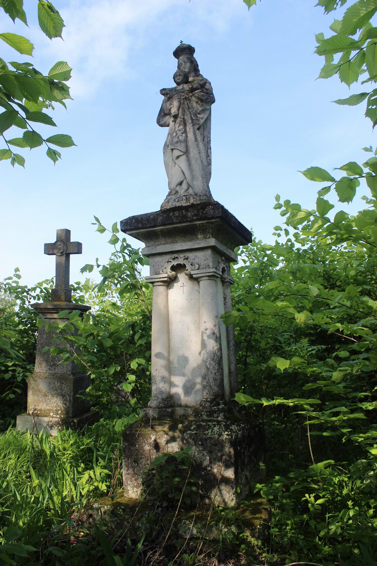 Tombstone of Zuzanna Gudleska, cemetery in Lubianki Niższy, 2019