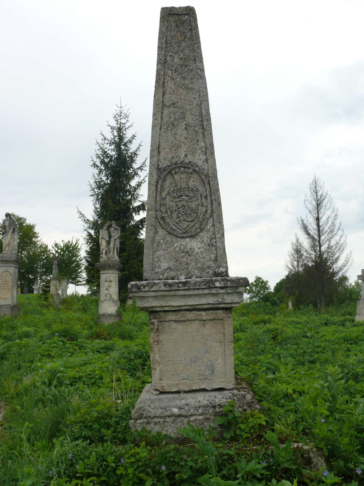 Tombstone of Jan N.N, cemetery in Lisieczyce