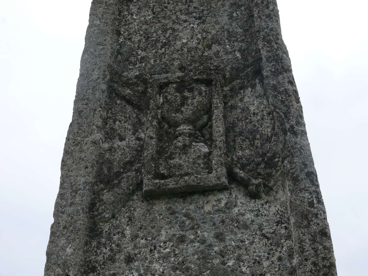 Carving on the gravestone of Jan N.N, cemetery in Lisieczyce