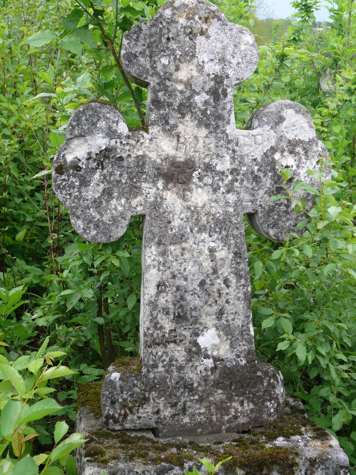 Tombstone of N.N, cemetery in Šelpaki