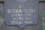 Fotografia przedstawiająca Tombstone of Octavia Pilecka