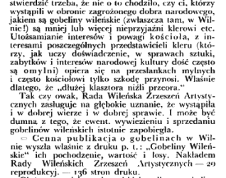 Tapiserie w bazylice archikatedralnej św. Stanisława Biskupa i św. Władysława w Wilnie
