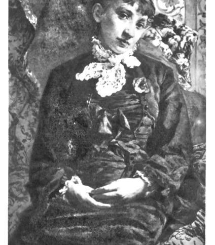 Witold Pruszkowski, Portret pani Fedorowiczowej, olej na płótnie, 1879 r., Lwowska Galeria Sztuki