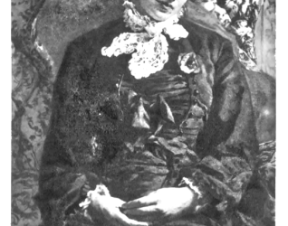 Witold Pruszkowski, Portret pani Fedorowiczowej, olej na płótnie, 1879 r., Lwowska Galeria Sztuki