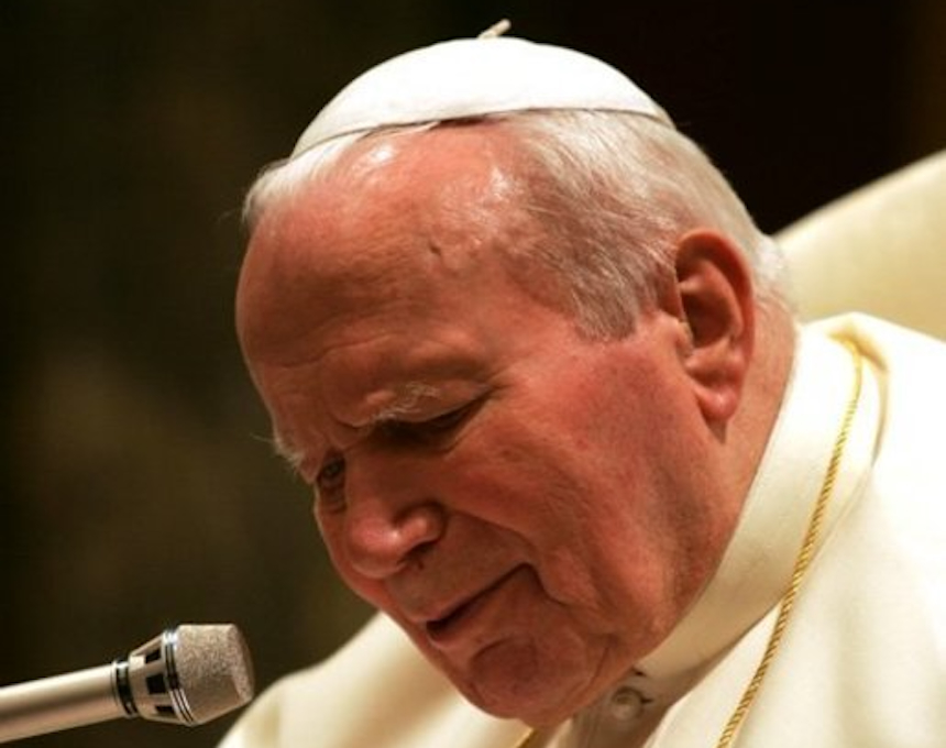 Photo montrant Karol Wojtyła