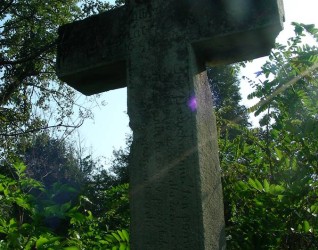 Nagrobek Wawrzyńca Niżyńskiego, cmentarz w Jeziorzanach, stan z 2006