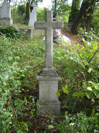 Nagrobek Franciszka Sas Świstelnickiego, cmentarz w Koropcu