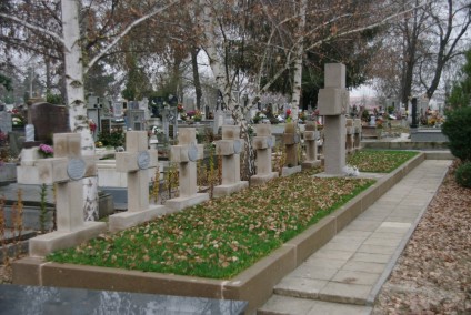 Polska kwatera na cmentarzu Kisasszony