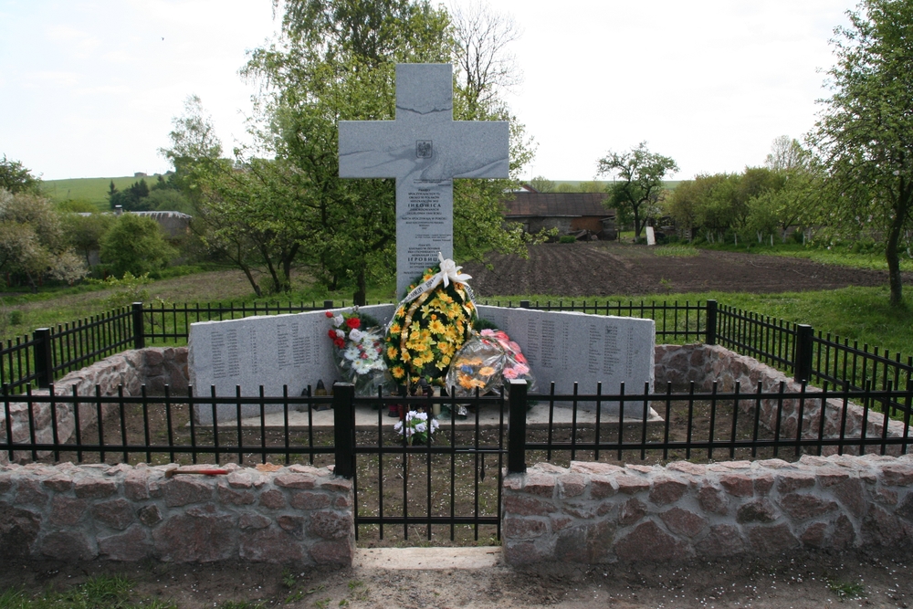 Graves of victims of the Ukrainian Insurgent Army (UPA)