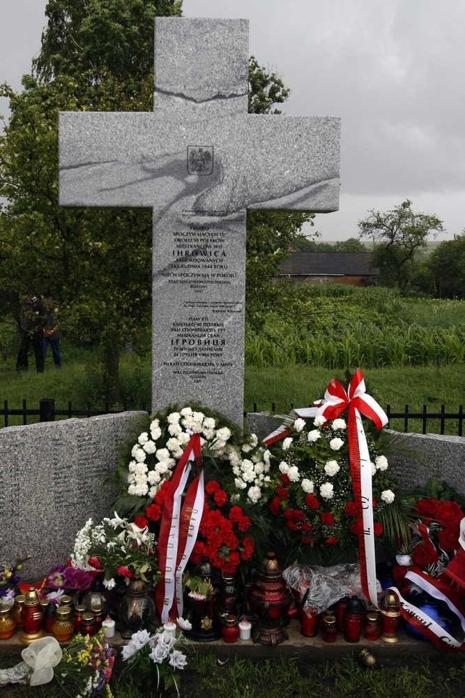 Graves of victims of the Ukrainian Insurgent Army (UPA)