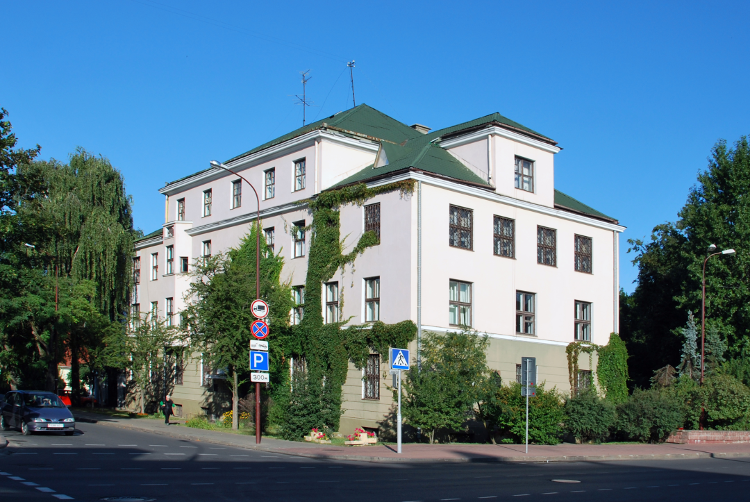 Dawne Biuro Projektu Melioracji Polesia – widok współczesny (od ul. Lenina); fot. M. Pszczółkowski