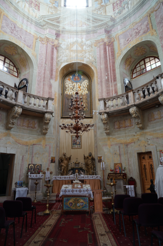 Podhorce, St Joseph's Church, view of the altar niche, photo: Paweł Boliński, 2022