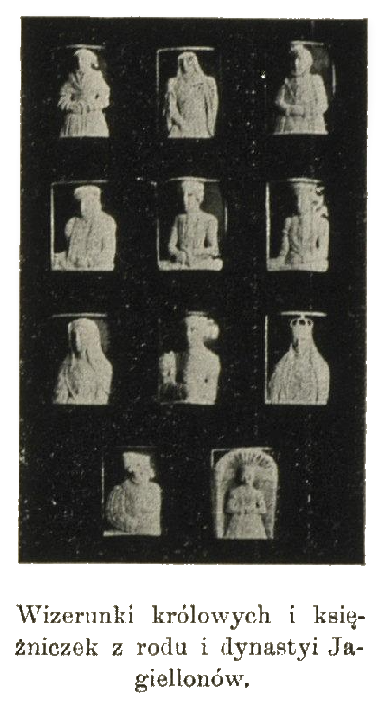 Portrait Room - reproductions of Bianchini's cameos depicting images of queens and princesses from the Jagiellonian family and dynasty
