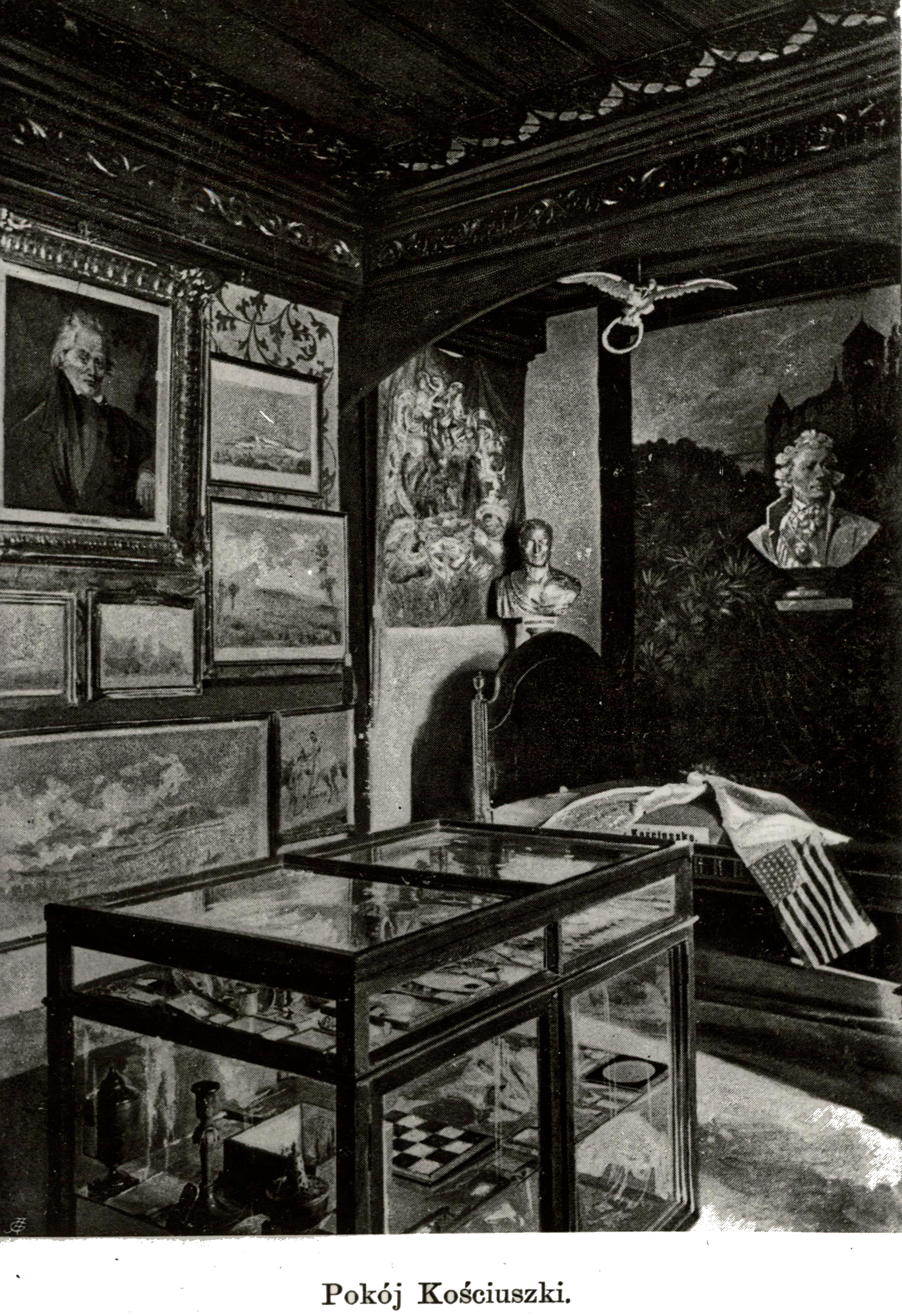 Photograph showing Tadeusz Kościuszko's room