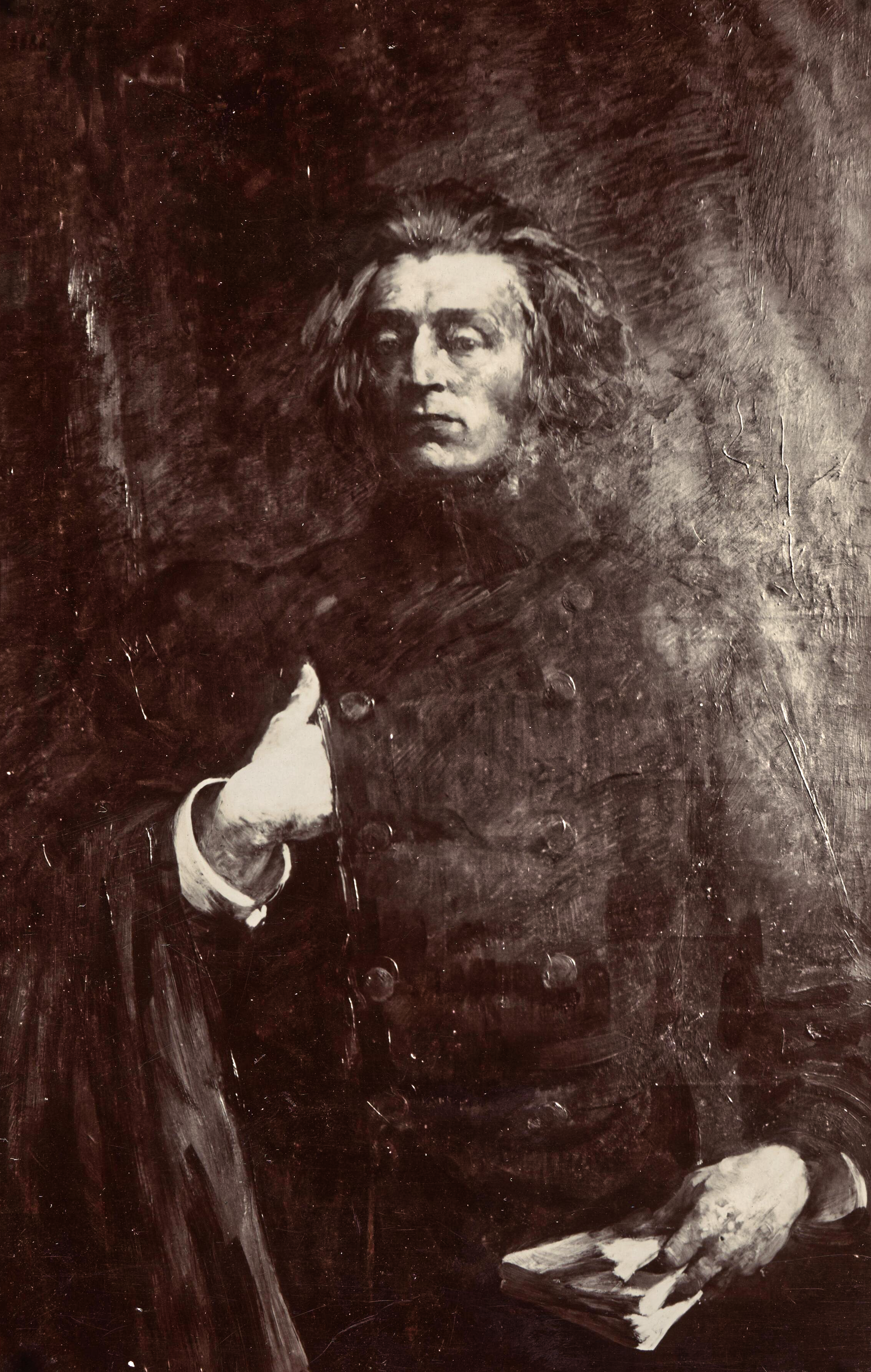 Reproduction of a portrait of Adam Mickiewicz