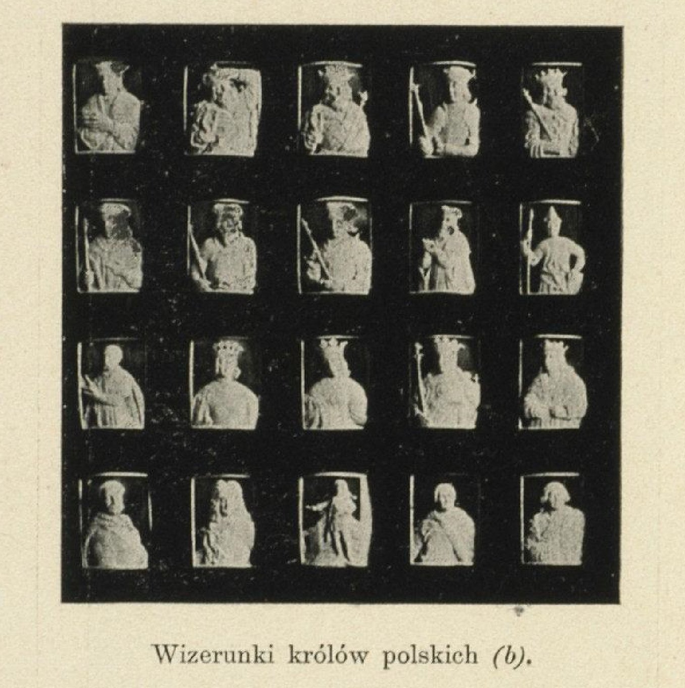 Portrait Room - reproductions of Bianchini's cameos depicting images of Polish kings