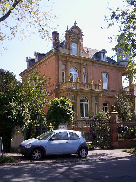 Villa designed by Stanislaw Wojtowski, Wiesbaden, 1895