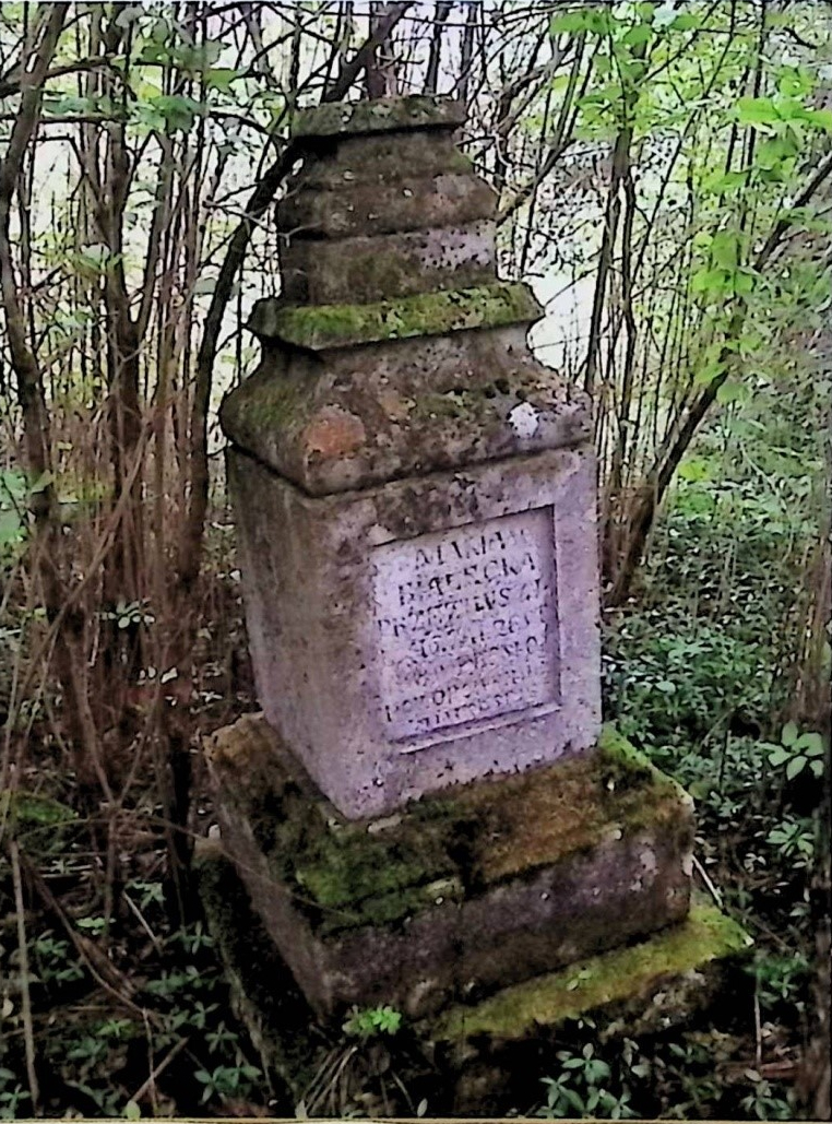 Fotografia przedstawiająca Tombstone of Maria Białecka