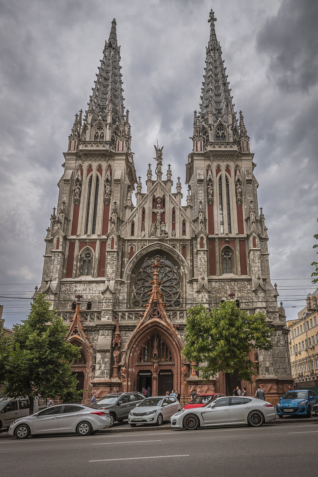 Fotografia przedstawiająca St Nicholas Church, Kiev, Vladislav Horodetsky and S. Volovskiy