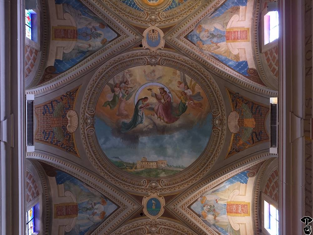 Sebastian Majewski, cycle of wall paintings from the Life of Mary, mid 17th century, Santa Maria dei Lumi convent, Civitella del Tronto
