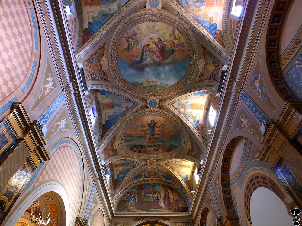 Sebastian Majewski, cycle of wall paintings from the Life of Mary, mid 17th century, Santa Maria dei Lumi convent, Civitella del Tronto