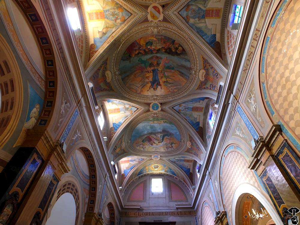 Sebastian Majewski, cycle of wall paintings from the Life of Mary, mid 17th century, Santa Maria dei Lumi convent, Civitella del Tronto