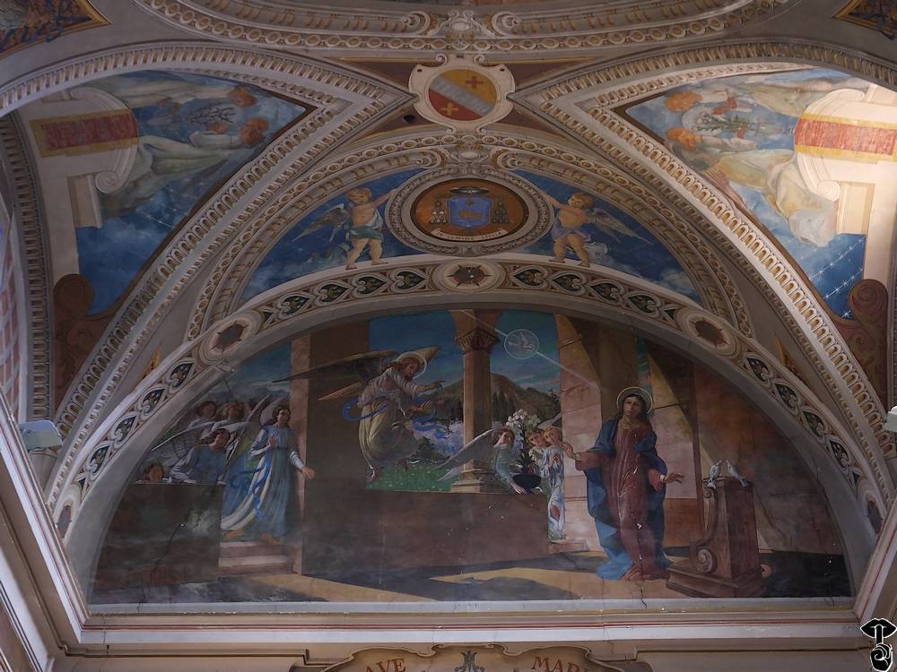 Sebastian Majewski, cycle of wall paintings from the Life of Mary, mid 17th century, Santa Maria dei Lumi convent, Civitella del Tronto