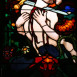 Fotografia przedstawiająca Joseph Mehoffer\'s stained glass ensemble in Freiburg