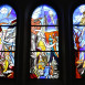 Fotografia przedstawiająca Stained-glass windows by Jan J. Janczak in the Church of St Pankracy