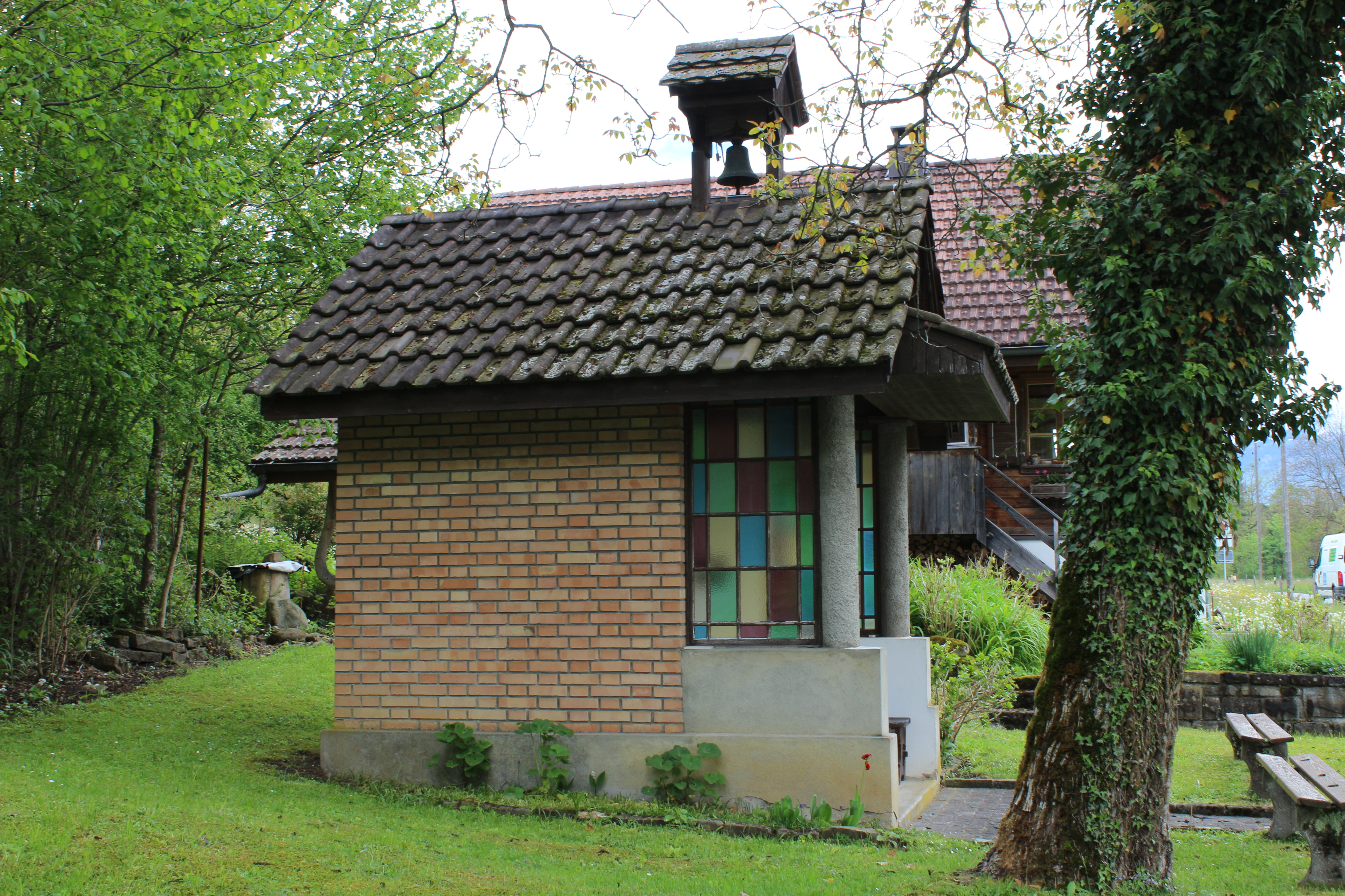 Fotografia przedstawiająca Polish shrine in Giswil