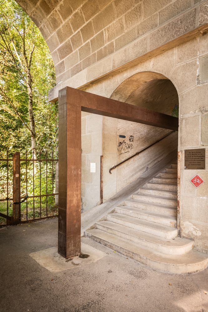 Photo montrant Grandfey viaduct in Freiburg