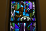 Photo montrant Stained glass windows in the Sainte-Therèse church in Geneva