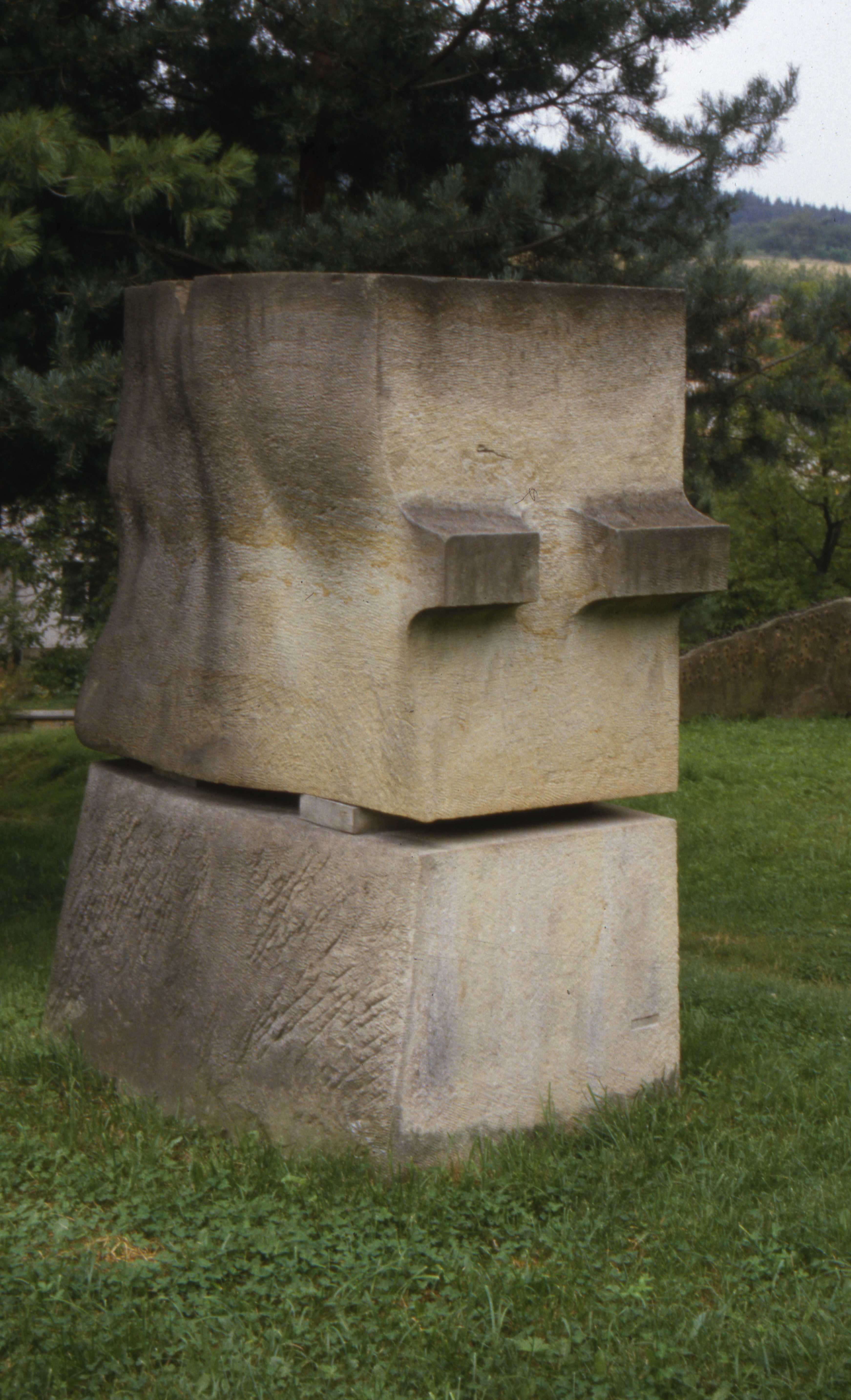 Fotografia przedstawiająca Outdoor sculpture by Adolf Ryszka in Hořice