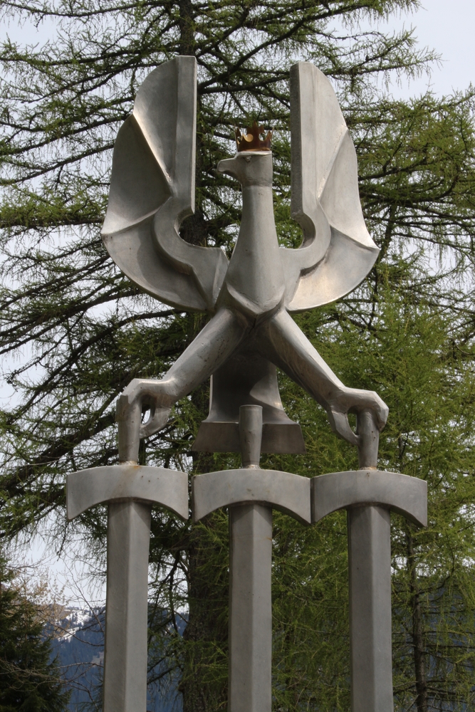 Photo showing Monument to the soldiers of the Second Infantry Rifle Division in Leysin