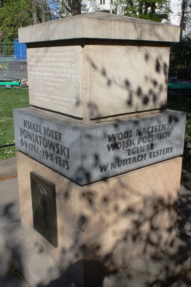 Fotografia przedstawiająca Monument to Prince Jozef Poniatowski in Leipzig