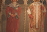 Photo showing A set of wall paintings by Tadeusz Popiel in the Basilica of St Anthony in Padua
