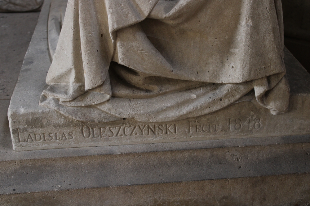 Fotografia przedstawiająca Monument to General Karol Kniaziewicz and Julian Ursyn Niemcewicz in Montmorency